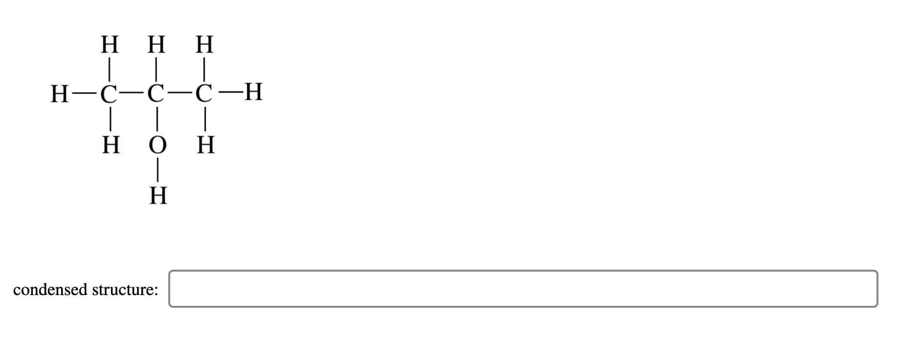 Solved Rewrite each of these structures as a condensed | Chegg.com