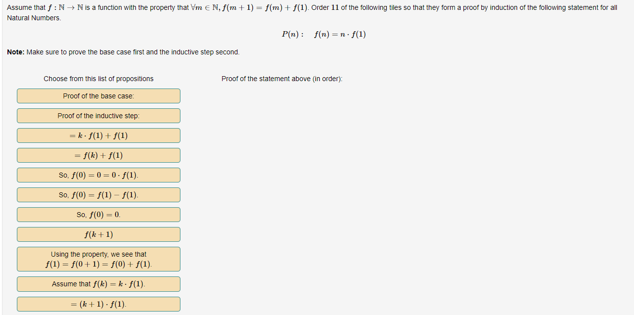 Solved Assume That F: N N Is A Function With The Property | Chegg.com