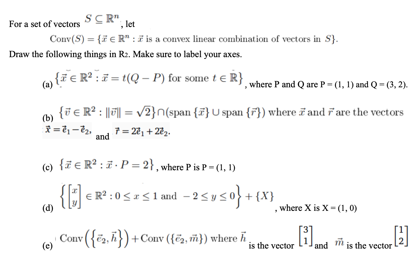 Solved Linear Algebra Vectors Practice Problem Please Chegg Com