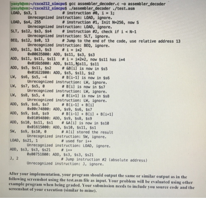 Solved Question 4.99 In this assignment, you write a program | Chegg.com