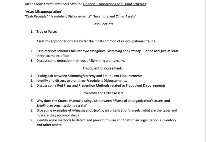 CFE-Financial-Transactions-and-Fraud-Schemes Prüfungsaufgaben