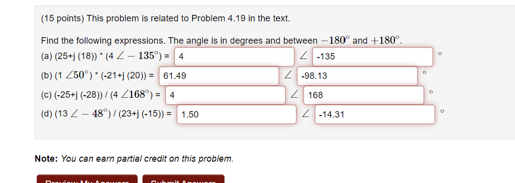 Solved (15 Points) This Problem Is Related To Problem 4.19 | Chegg.com