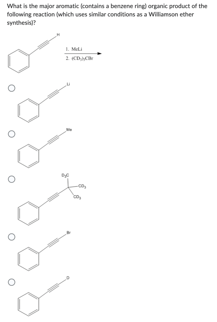Solved What is the major aromatic (contains a benzene ring) | Chegg.com