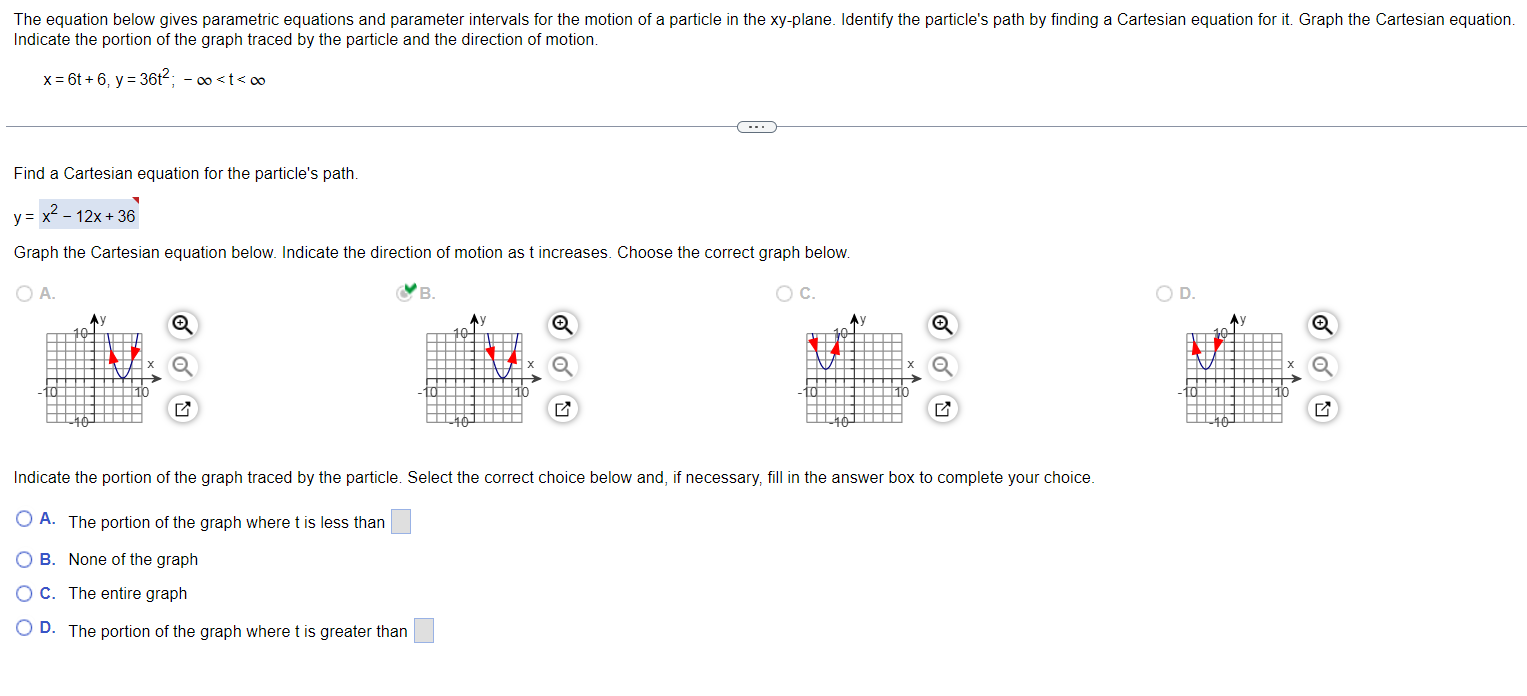 Solved Question Content Area TopPart 1The Equation Below | Chegg.com