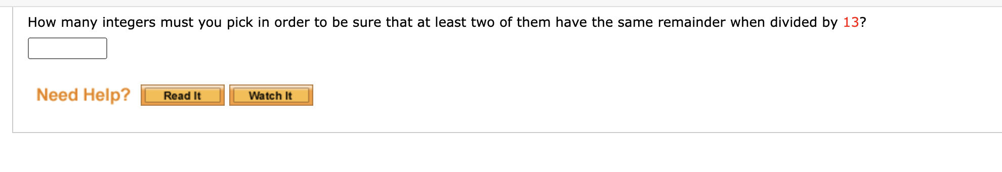 Solved How many integers must you pick in order to be sure | Chegg.com