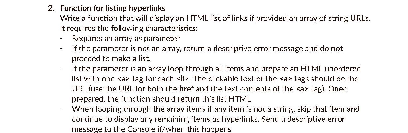 Solved PAGE ONE assignment04-data.js: This file is provided | Chegg.com