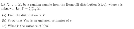 Solved Let X_1,..., X_n be a random sample from the | Chegg.com