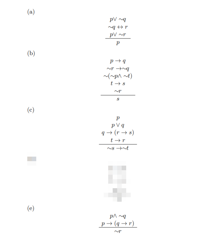 Solved In each case determine whether the given reasoning is | Chegg.com