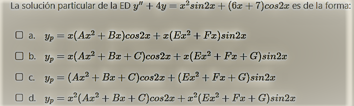 Solved The particular solution of the differential equation | Chegg.com