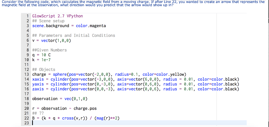 Solved Consider the following code, which calculates the | Chegg.com