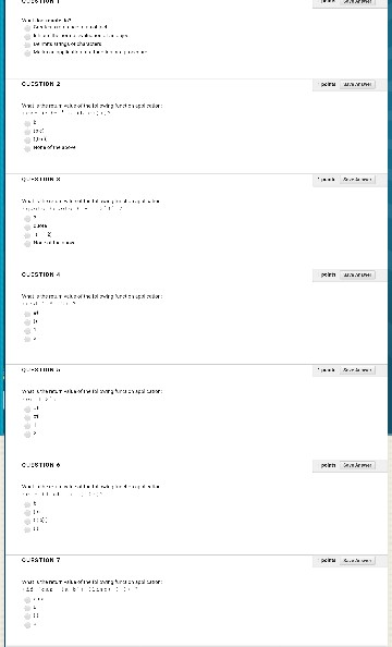 Solved QUESTION 7 1 Points Save Answer What Is The Return Chegg