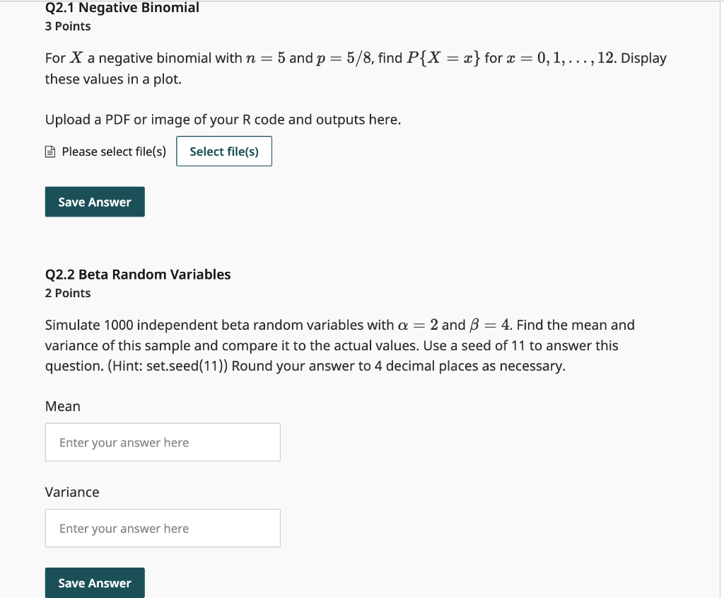 Solved Q2 Question 2 - Practice 5 Points In This Problem, We | Chegg.com