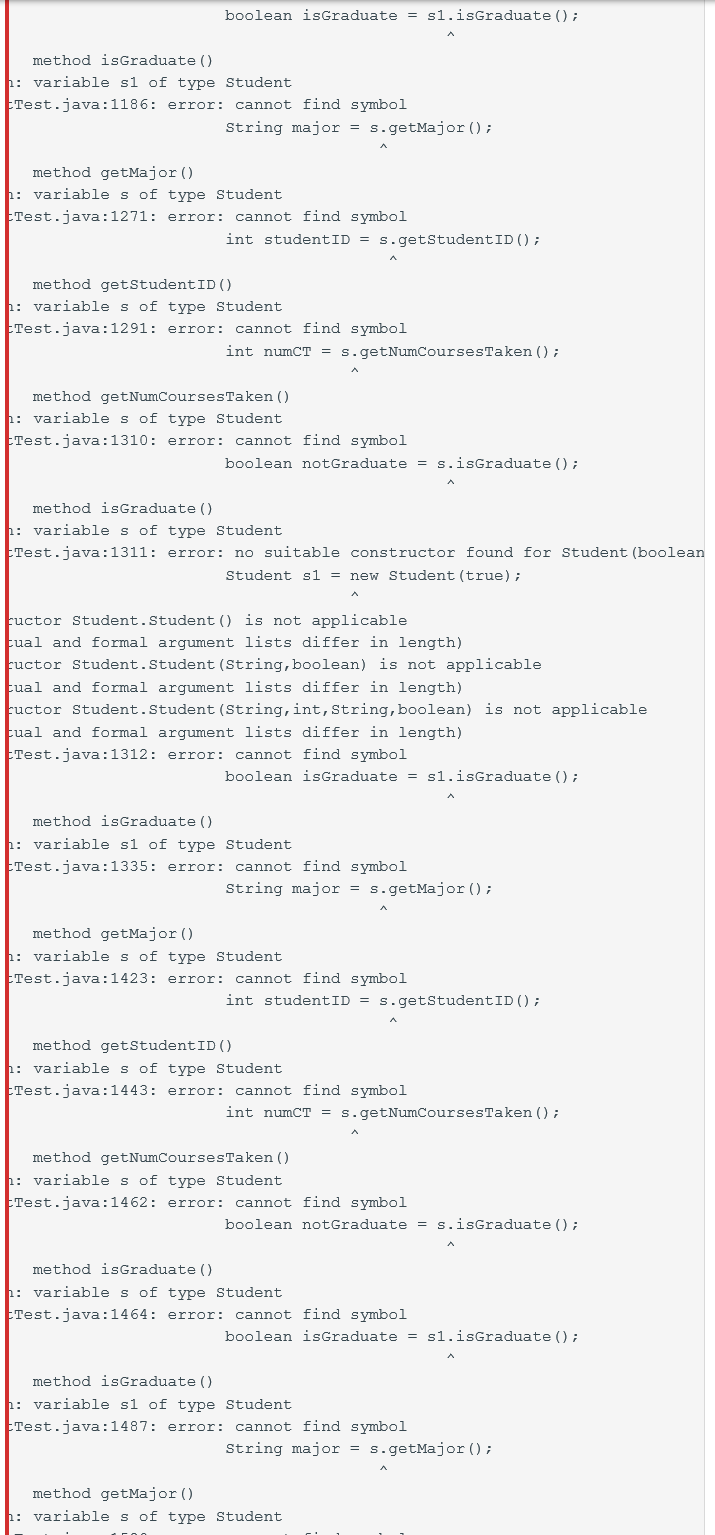 Solved My code isn't working. I keep getting errors for 4 of | Chegg.com