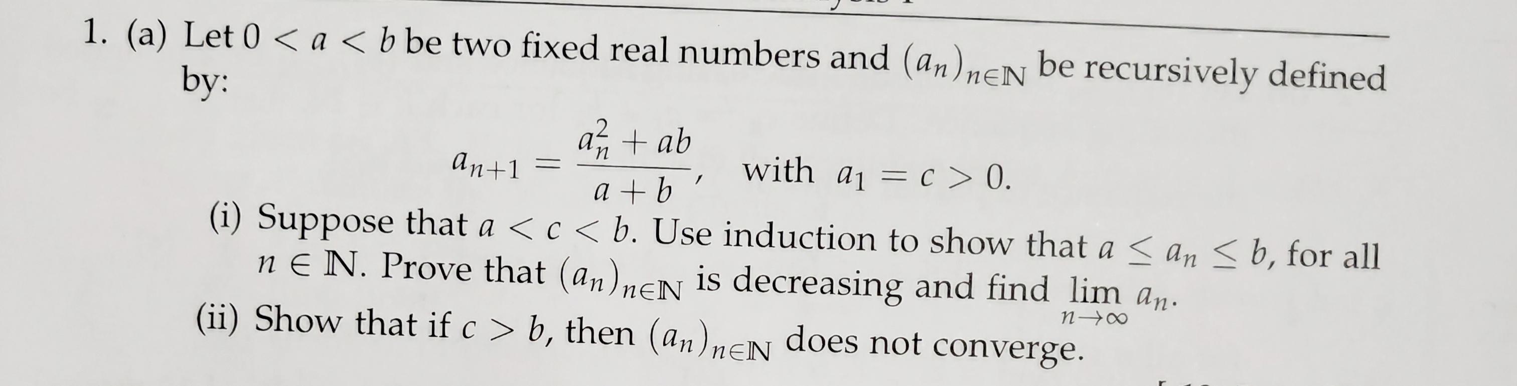 Solved - 1. (a) Let 0