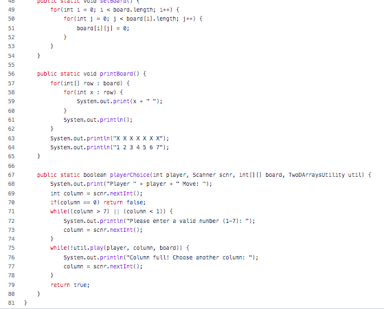JAVA: Change the code to get it running properly. | Chegg.com