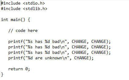 Solved Program one.c-Download the template and example files | Chegg.com