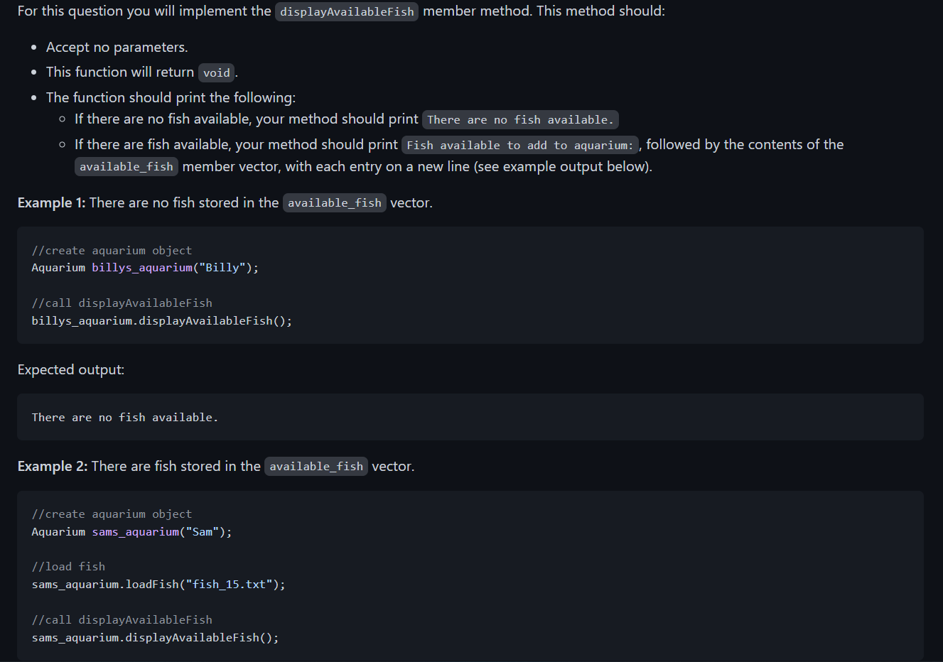 Solved For this question you will implement the | Chegg.com