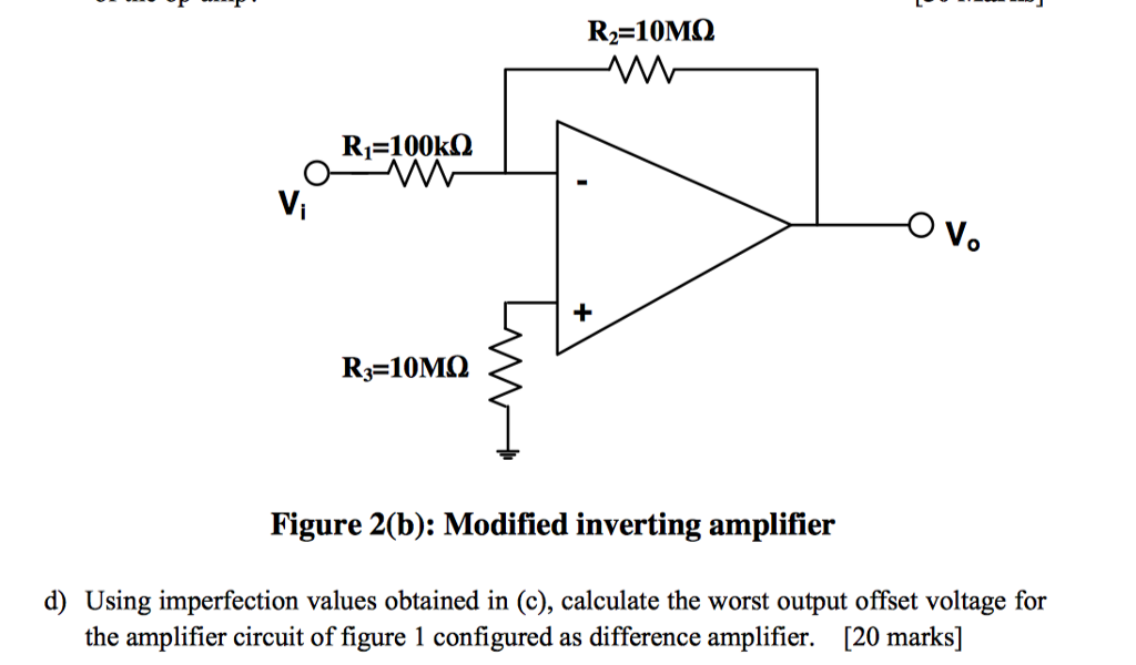 Solved QUESTION 1 [100 Marks] The circuit in figure 1, with | Chegg.com