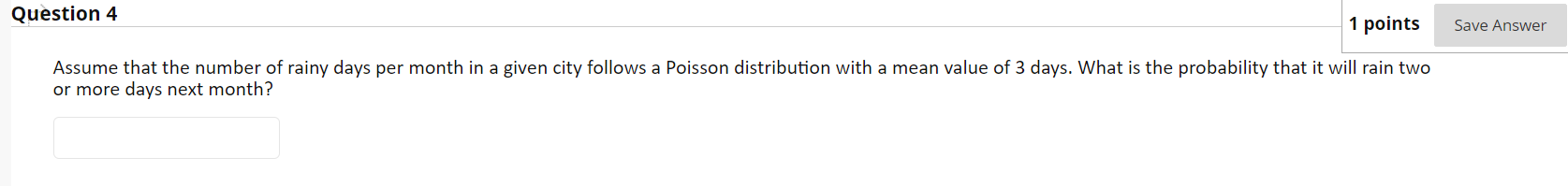 Solved Question 4 1 points Save Answer Assume that the | Chegg.com