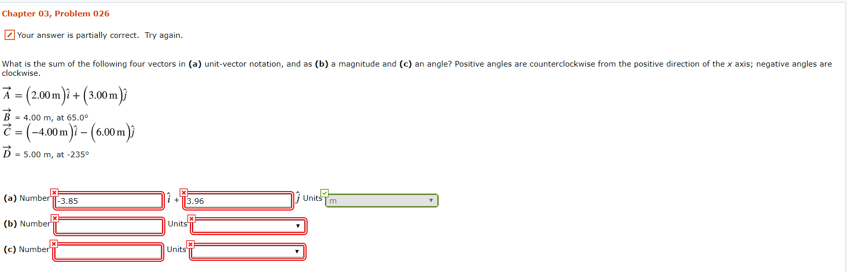 Solved Chapter 03, Problem 026 Your answer is partially | Chegg.com