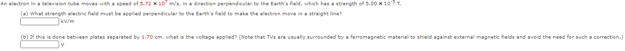 Solved The magnetic field in a region is given by B = | Chegg.com