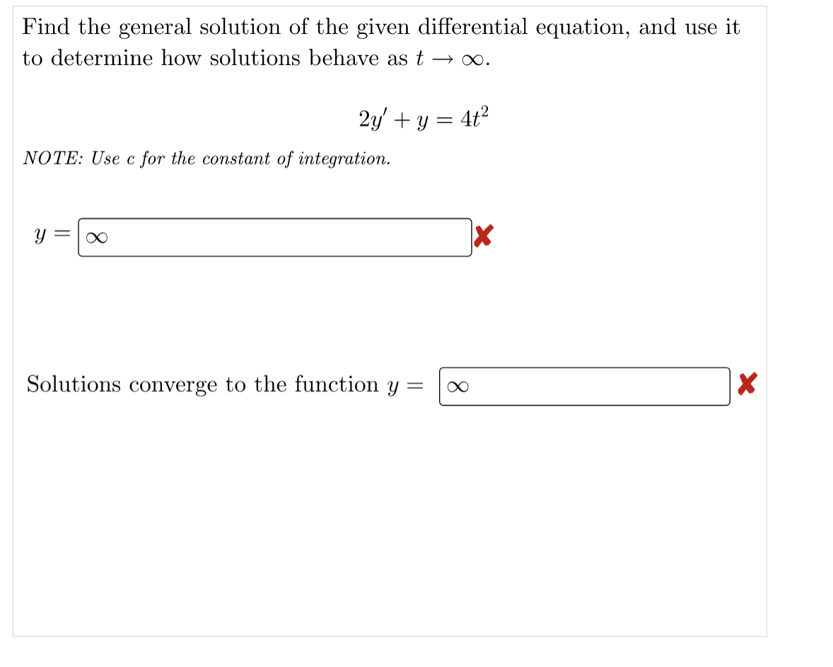 Solved Find the general solution of the given differential | Chegg.com