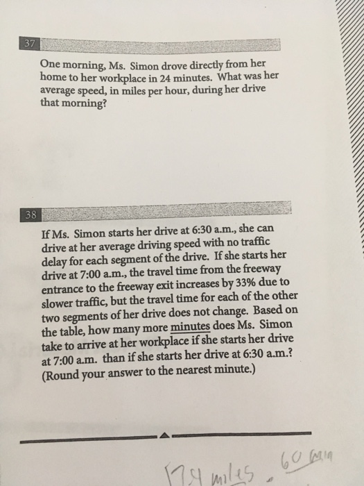 Solved Questions 37 and 38 refer to the following | Chegg.com