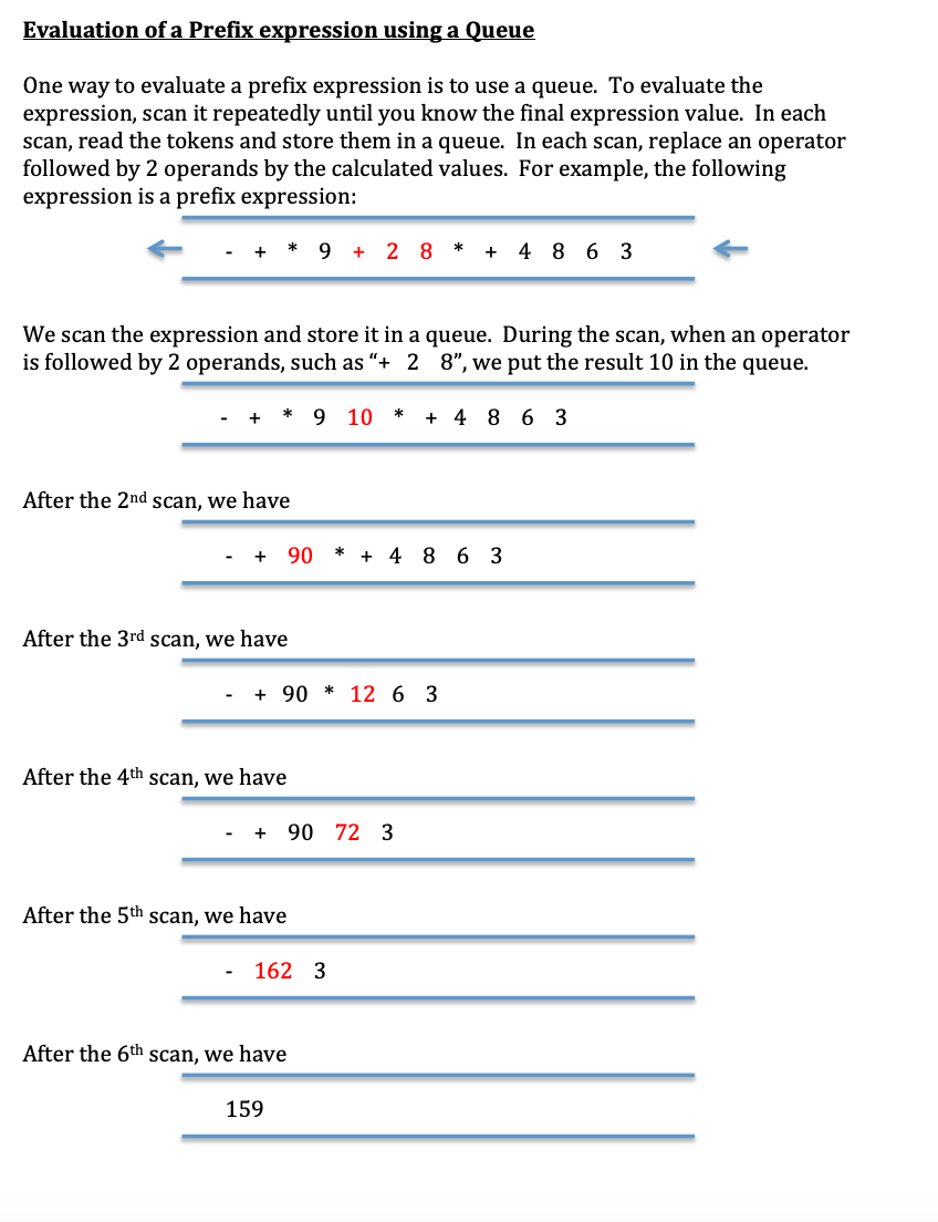 Solved Project 5 is to write a program using a queue to | Chegg.com