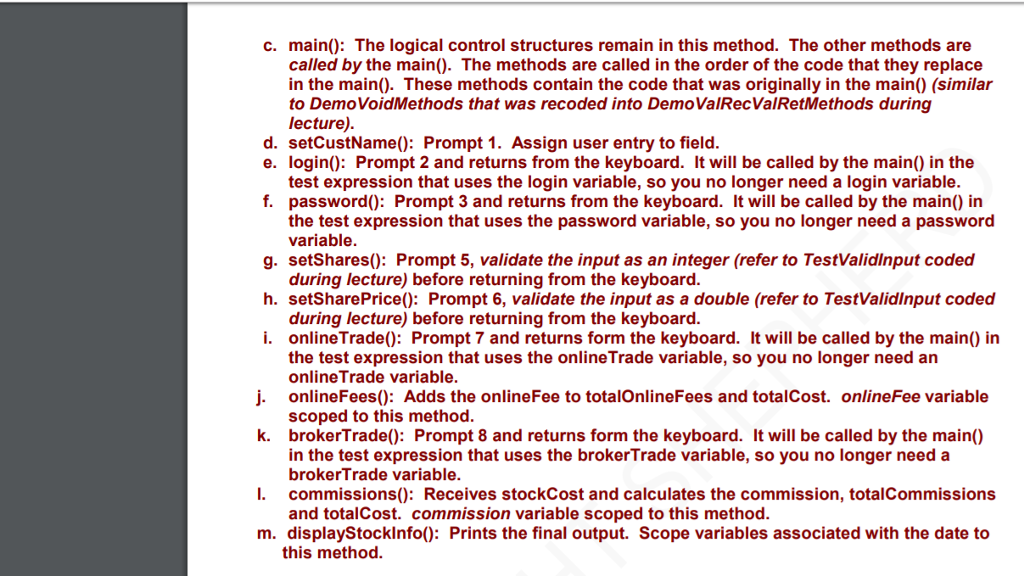Solved The java code for a project was not showing the | Chegg.com