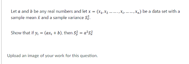 Solved Let A And B Be Any Real Numbers And Let | Chegg.com