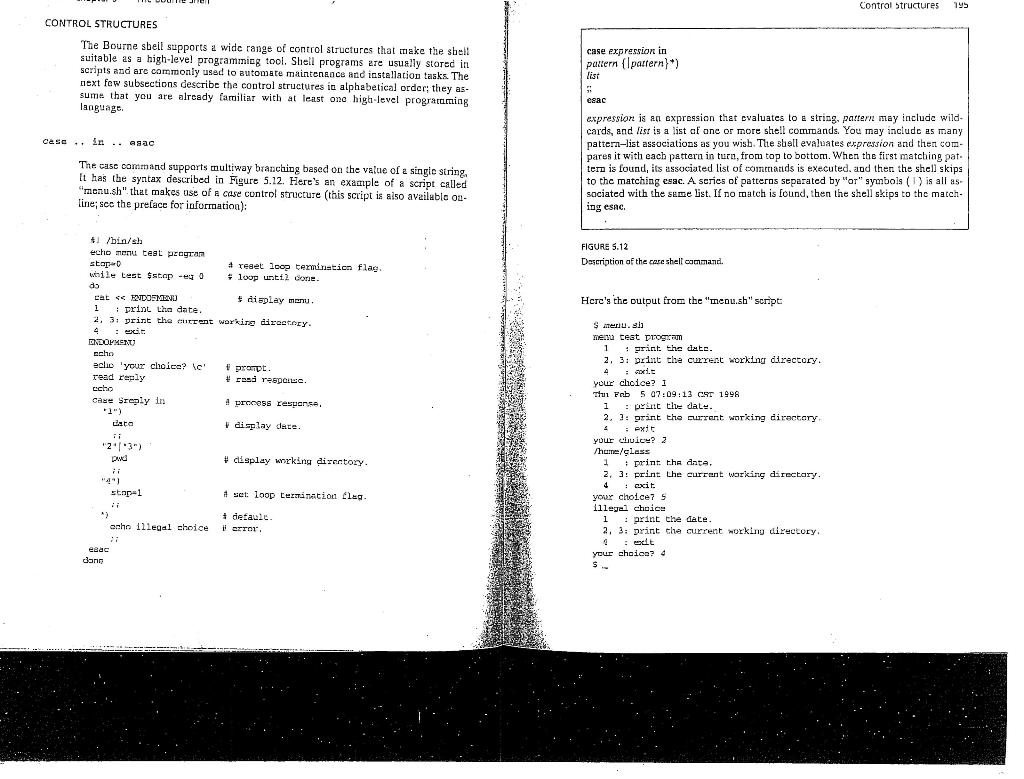 Solved *****Bourne Shell Script***** Write a script that | Chegg.com