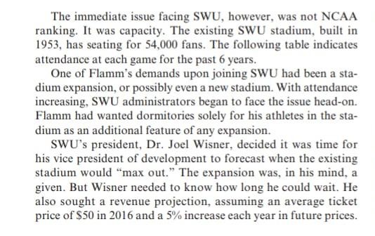 Solved CASE STUDIES Southwestern University: (B)* | Chegg.com