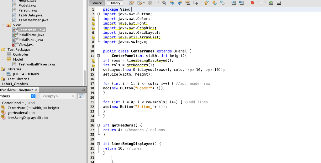 Solved (JAVA) Can someone explain why I am receiving the | Chegg.com
