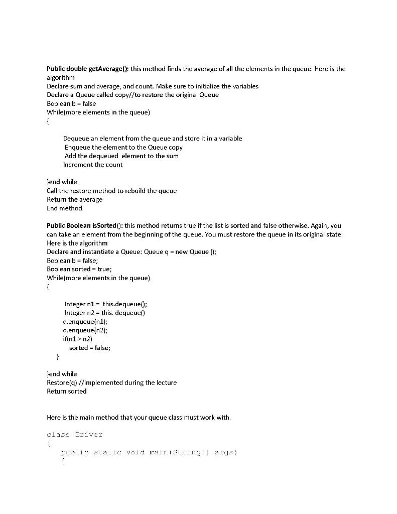 Solved Objectives Practice Queue Problem In this assignment | Chegg.com