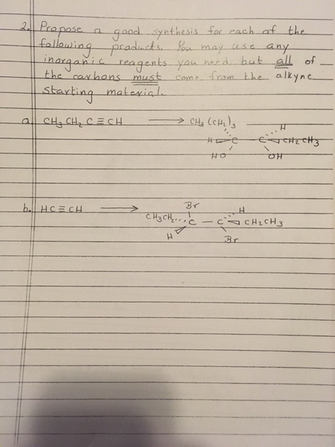 Solved Propose A Good Synthesis For Each Of The Following | Chegg.com