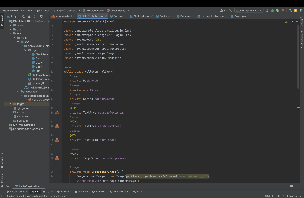 Solved Run: 互, HelloApplicationRun: 可 HelloApplication x | Chegg.com