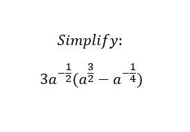Solved Simplify: За 2(a2 - a 4 1 3 | Chegg.com