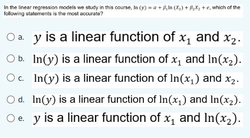 is y x 2 1 a linear function