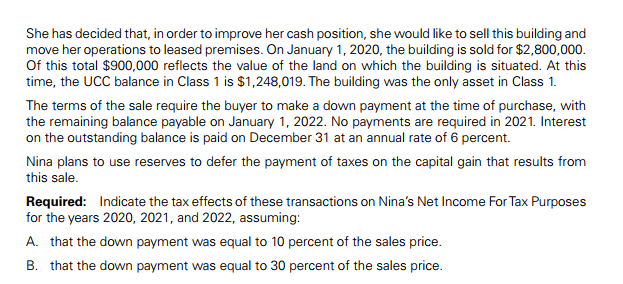 Solved Assignment Problem Eight - 4 (Capital Gains Reserves) | Chegg.com