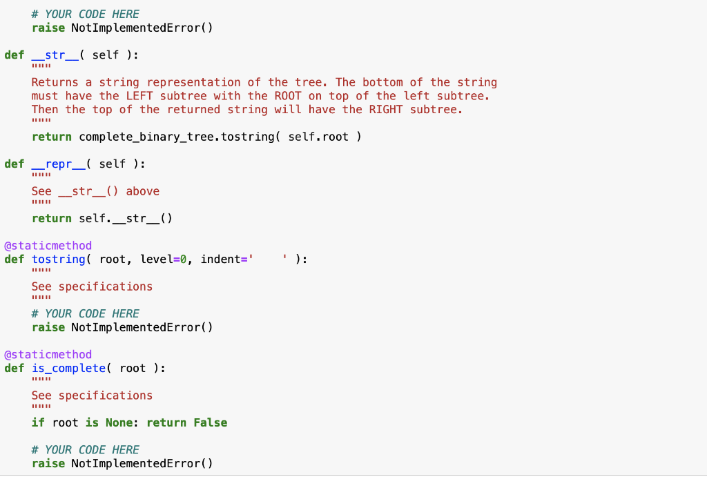 Python. need urgent Using the implementation of a | Chegg.com