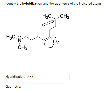 finding hybridization of atoms