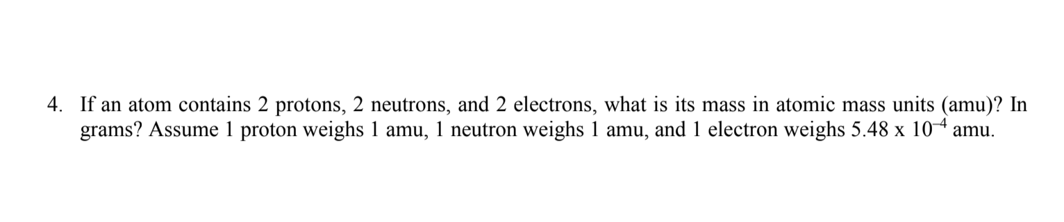 what is the mass of protons and neutrons in atomic mass units