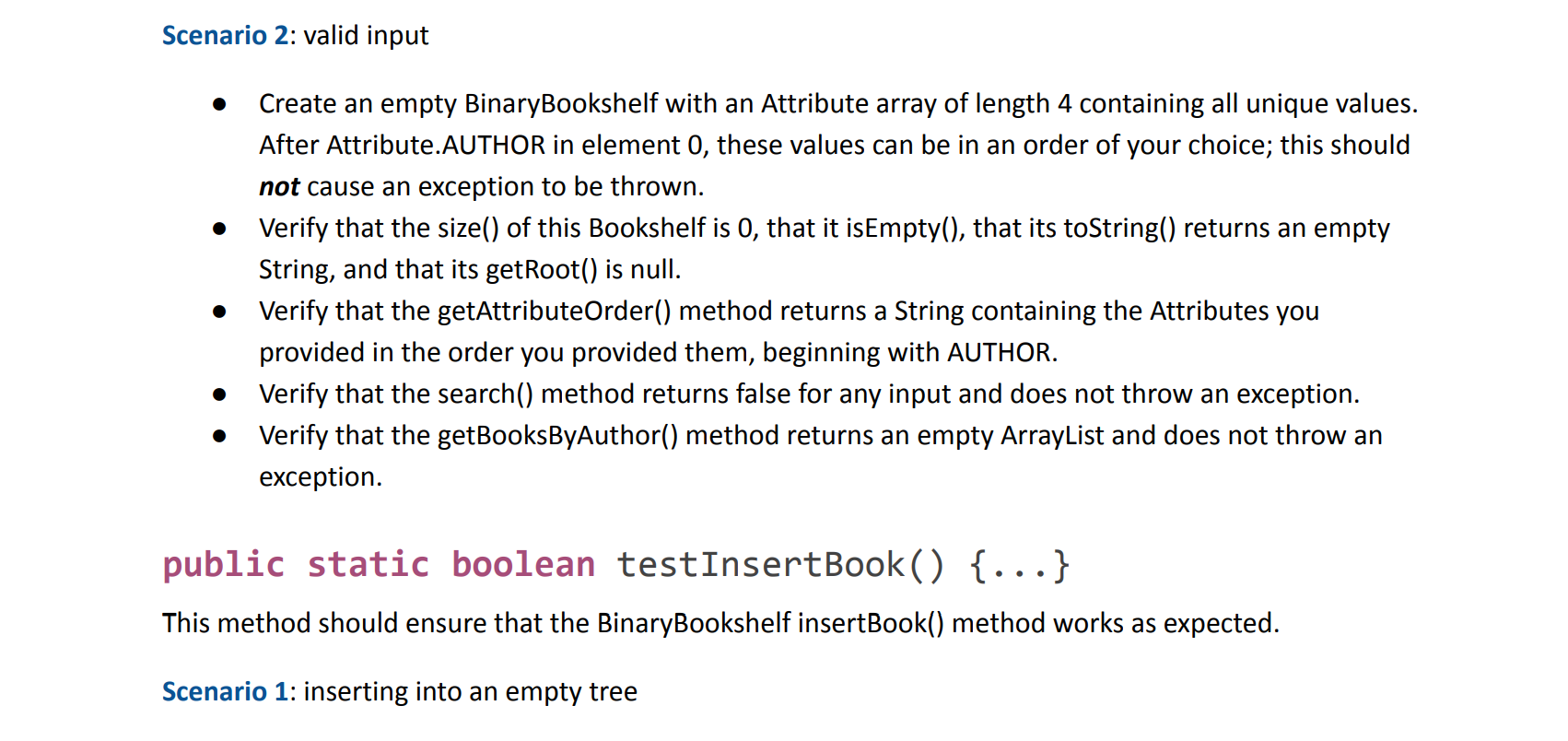 Solved public static boolean test TreeNode() { ... } This | Chegg.com