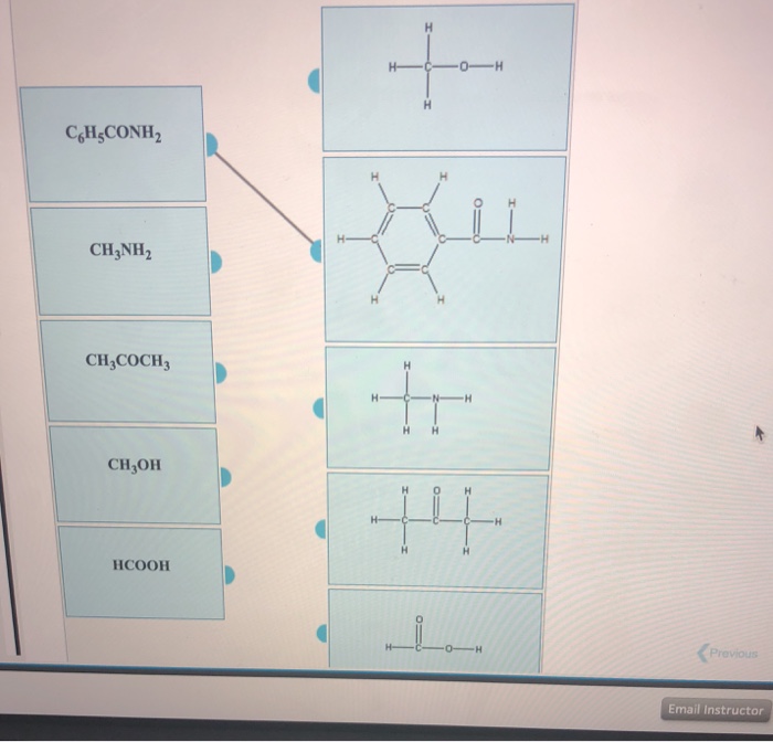 Solved Match the condensed structural formula on the left | Chegg.com