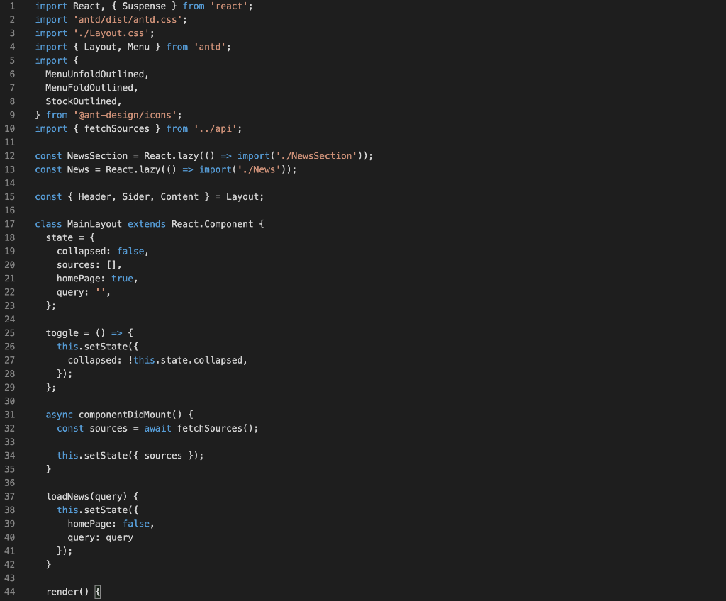 Solved Import React Suspense From React Import Chegg Com