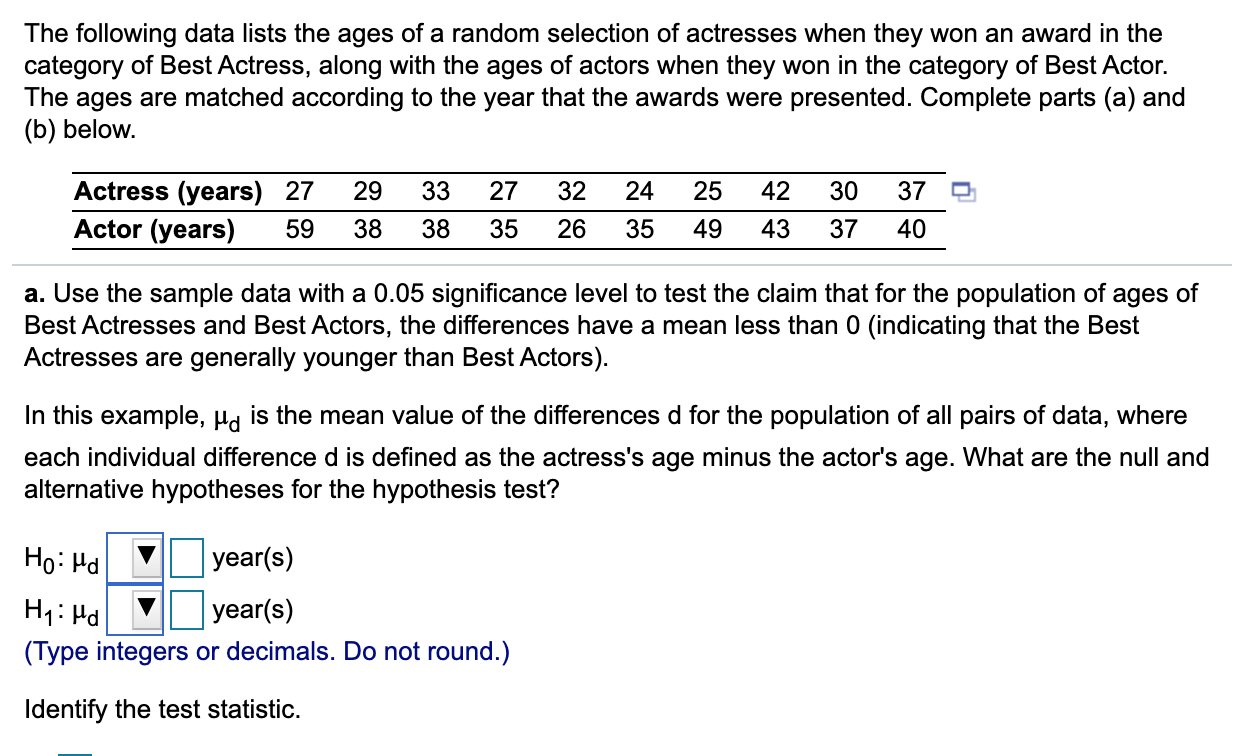 Solved The Following Data Lists The Ages Of A Random | Chegg.com