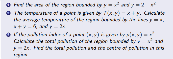 Solved Find the area of the region bounded by y=x2 and | Chegg.com
