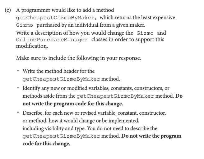 I need the codes for Part A & Part B & the open ended | Chegg.com