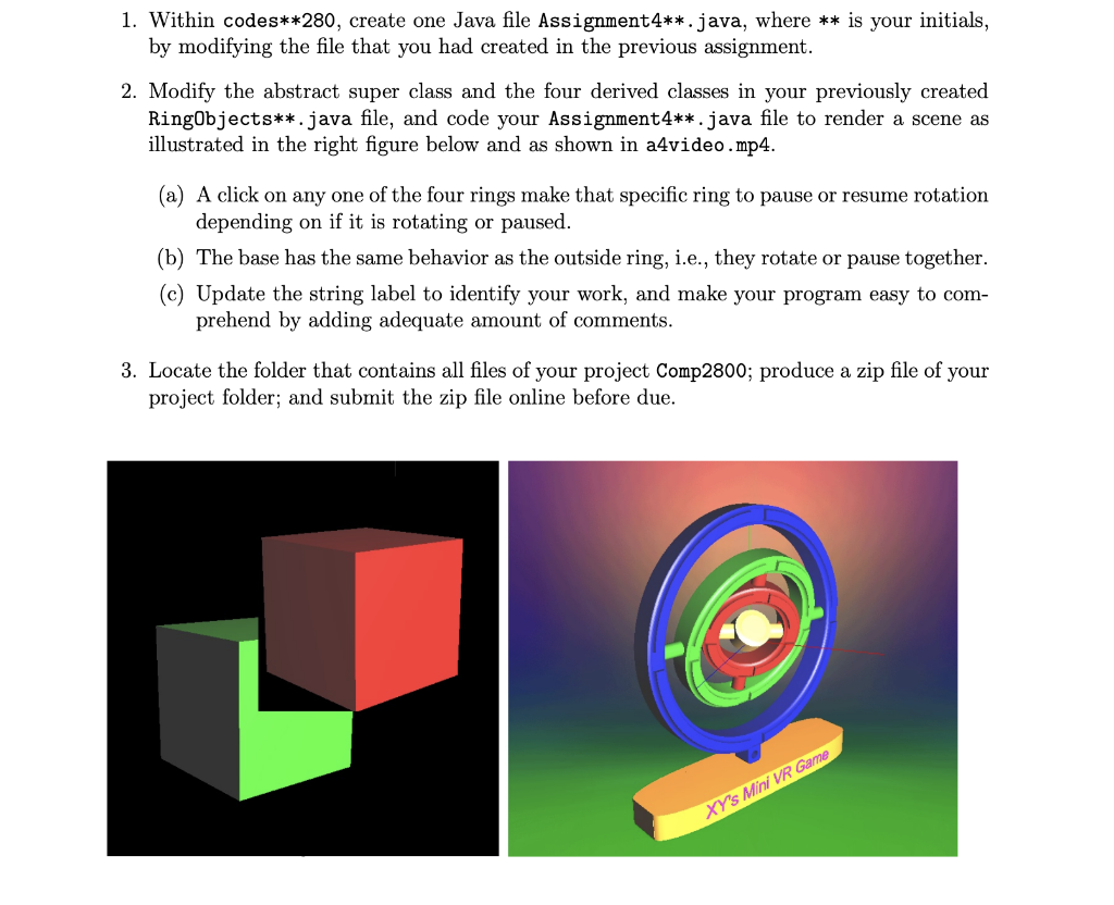 Solved SimpleA3.java import | Chegg.com