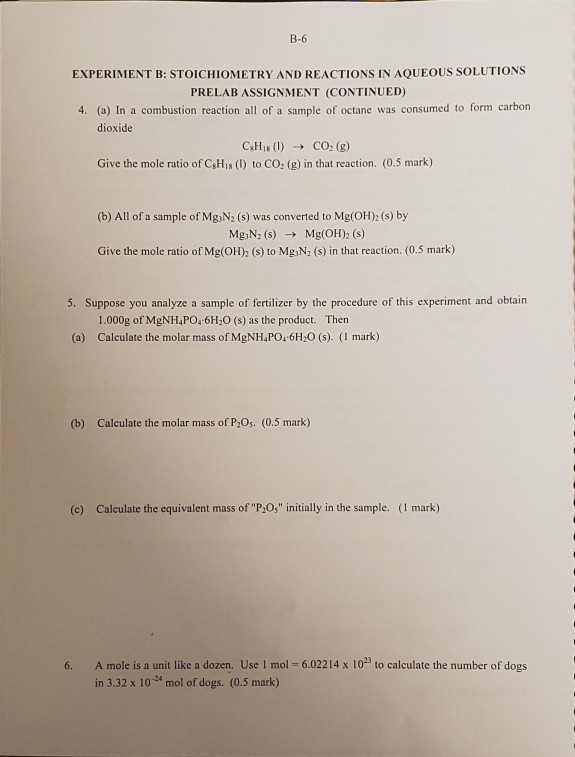 Solved Just Some Very Simple Chem Questions. Could You | Chegg.com